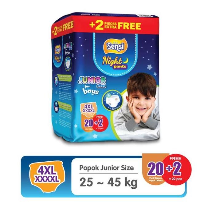 Termurah Sensi Night Pants Boys 4Xl20 - Popok Junior