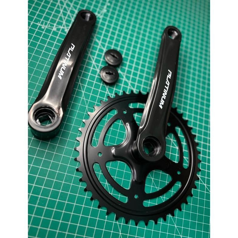 Promo Crank Fixie Crank Sepeda Fixie Crank Sepeda Fixie Bmx Mtb Crank Platinum Aza-125