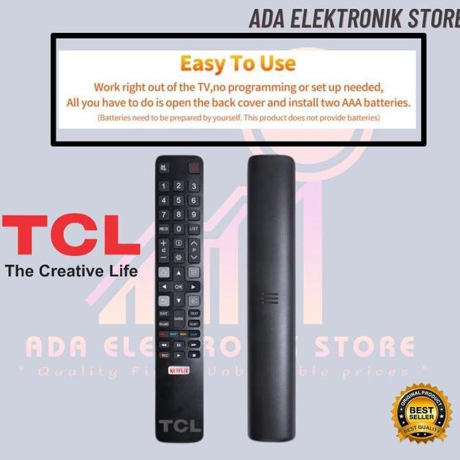 Remote Tcl Smart Android Tv Remot Tv Tcl Smart Tv