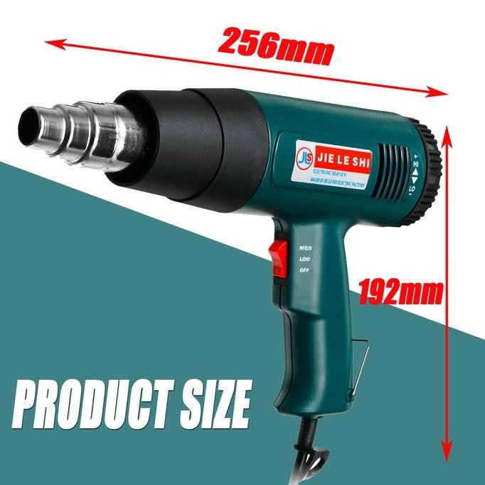 Hot Air Gun Blower Pemanas Heat Gun Mesin Blower 2 Mode Pemanas Stiker 220 V