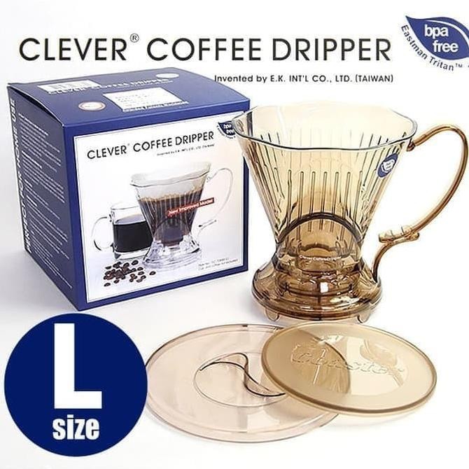 Paling dicari Abid Clever Dripper 103 Clear Drip Free 100 pcs Coffee Paper Filter