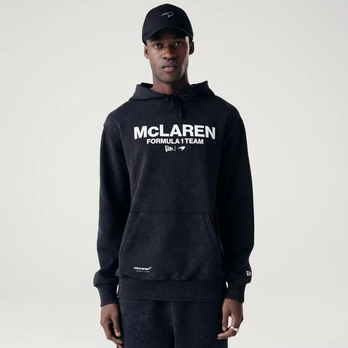 McLaren F1 2024 Racing Washed Pack Oversized Hoodie New Era. Hoodie Unisex Pria Wanita