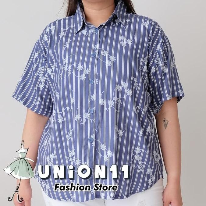 (Expert) Union11 - Memeja Wanita Jumbo Ld 130 Muat Sampai Bb 90 Kg / Atasan Cewe Casual Big Size Len