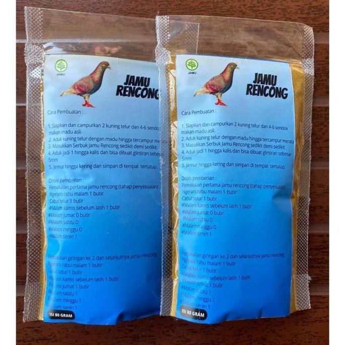 Jamu herbal doping serbuk giring keket keras merpati player lomba