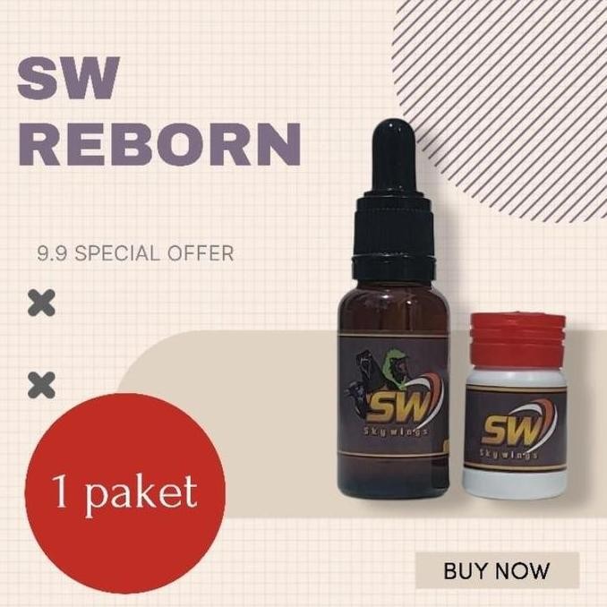 SW SKYWINGS REBORN skwings cair vitamin burung