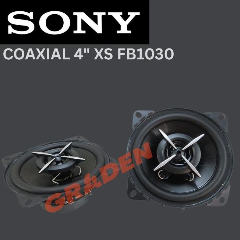 SPEAKER MOBIL COAXIAL SONY 4inch / SPEAKER COAXIAL 4" MURAH