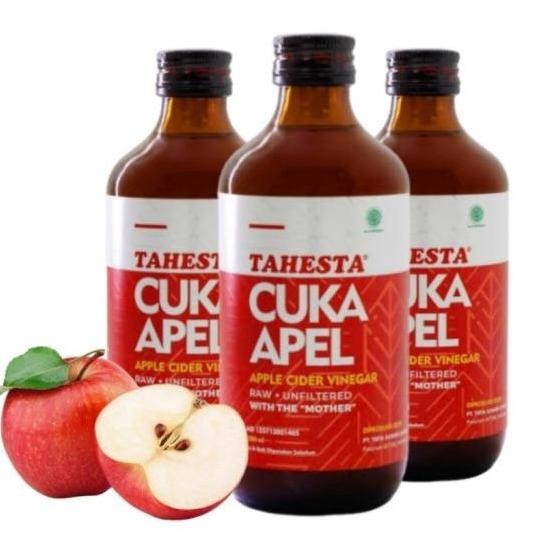 

Cuka Apel Tahesta 320 ml Original / Suplemen Mencegah Kulit Berjerawat LA