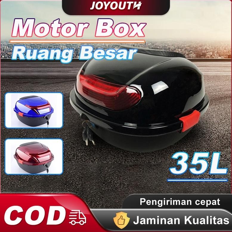 JOY Box Motor Box Belakang Motor rear box Motor Kapasitas Tas Motor Tailbag