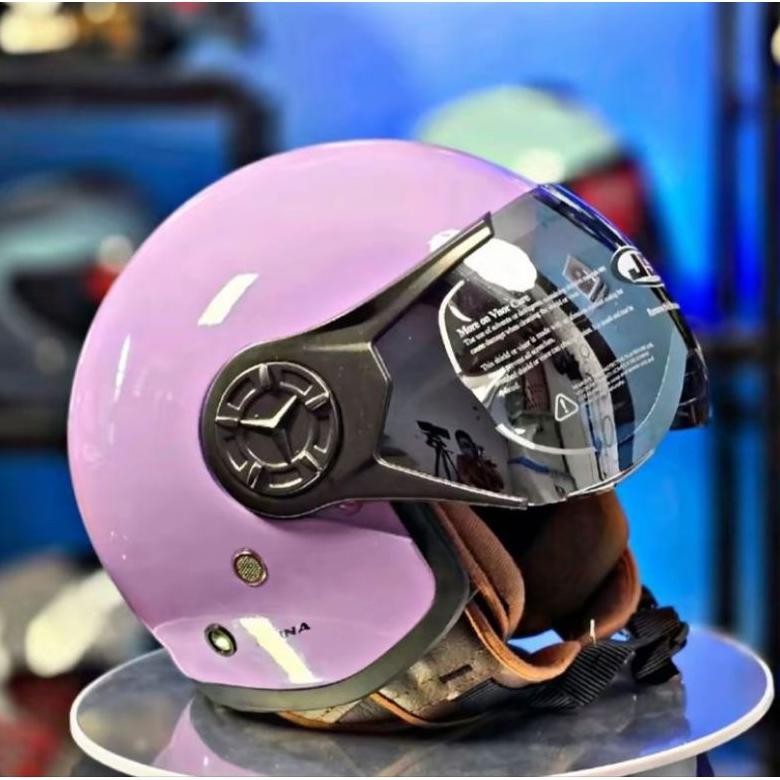 Helm Bogo Hijab Lucuu Js Nona || Helm Berkualitas || Helm SNI Wanita