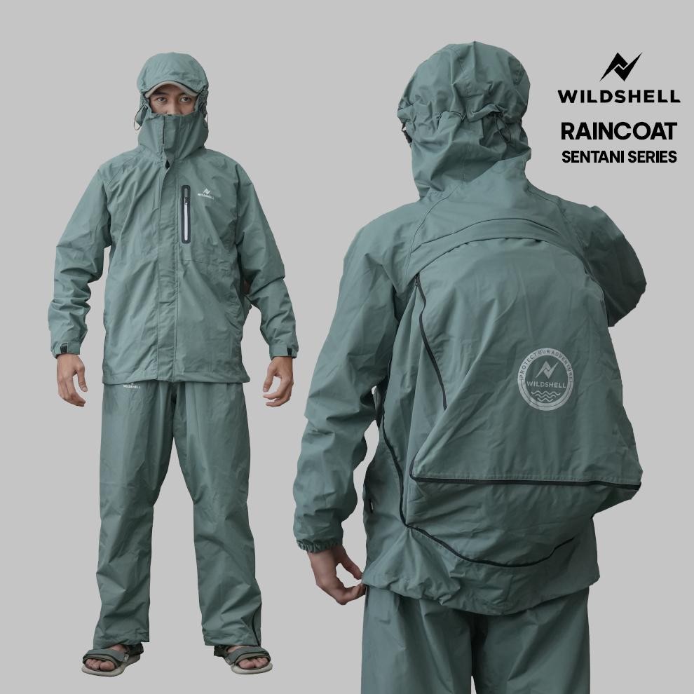 RAINCOAT/JAS HUJAN WILDSHELL SENTANI SERIES