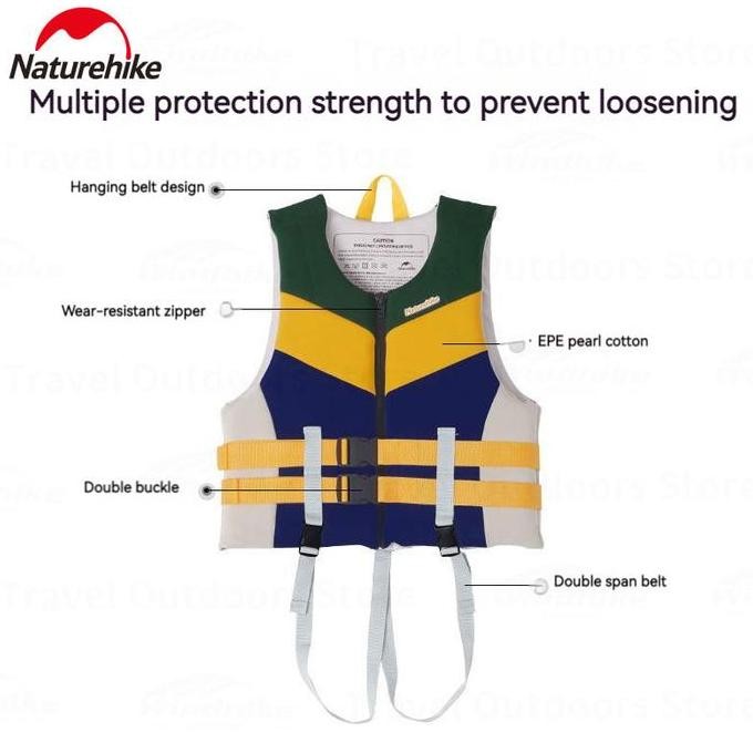 Rompi Pelampung / Life Vest Jacket Naturehike Cnk2300Ss013