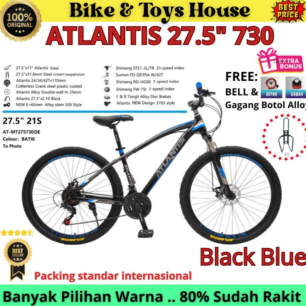 KHUSUS KARGO - FREE GIFT Sepeda Gunung Atlantis AT-26" 760 / 735 / AT-27.5 69 / 730 21S MTB / FOSTER