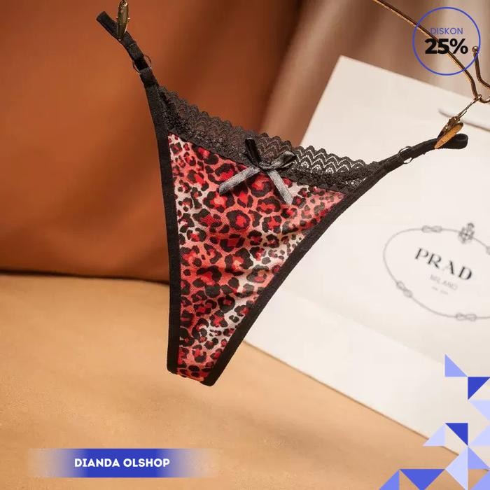 G STRING SEXY HOT CELANA DALAM WANITA TRANSPARAN LOW WAIST CD THONG C05 PALING DISUKAI