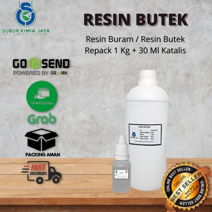 

Resin Butek / Resin Buram 1 KG + katalis 30 ML