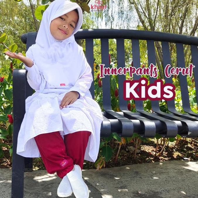 Tersedia Khayr Hijab Inner Pants Kids Cerut Celana Gamis Anak