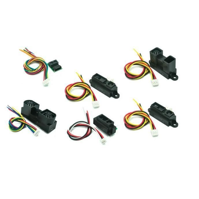 Sensor Jarak GP2Y Series Sharp IR Infrared Distance Detection 2-15 4-30 20-150 10-80 100-550 4-50 GP