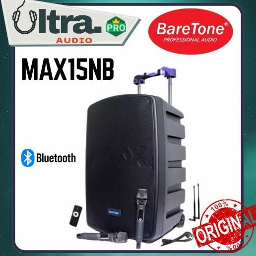 Promo Baretone Max15Nb / Max 15 Nb / Max15 Nb Speaker Portable Original Baretone