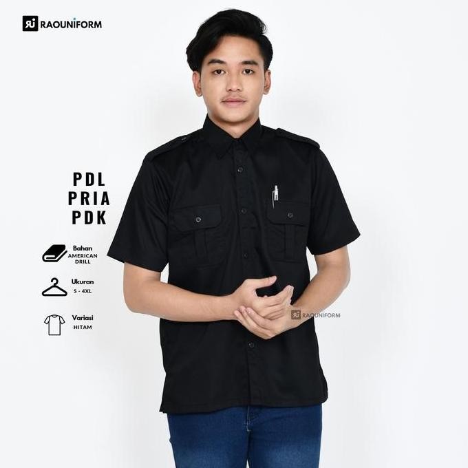 Tersedia Baju Kemeja Pria/Kemeja PDL/Baju PDL Lapangan/Seragam PDL/Kemeja PDH/Seragam Kerja/Baju Ker