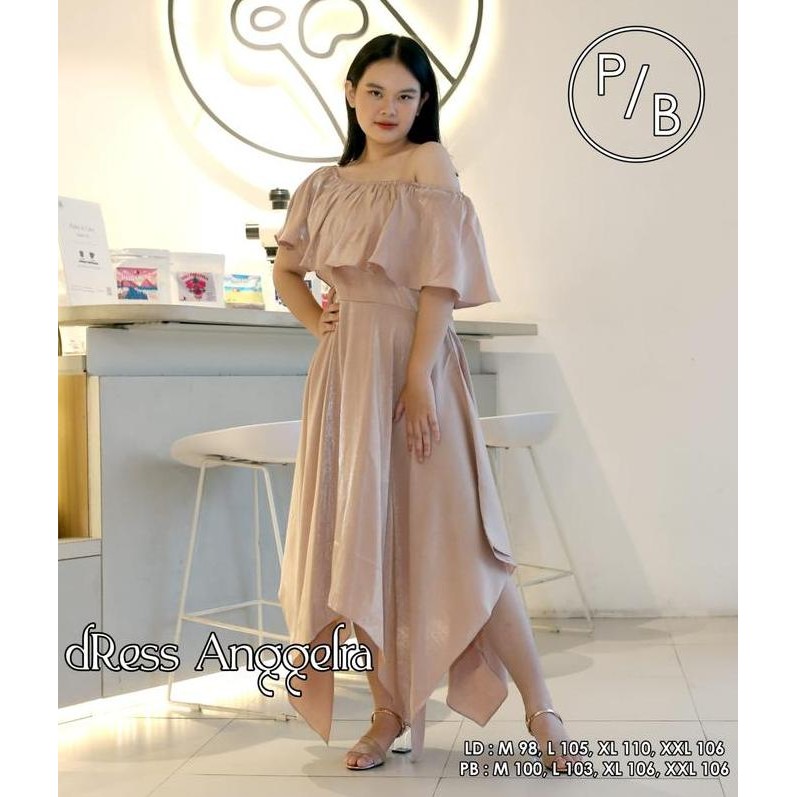 Tersedia Dress Korea Kondangan wanita Kristen-Dress Wanita Import-Gaun Wanita Casual Dress-Gaun Wani