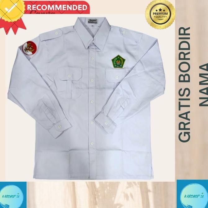 Tersedia SERAGAM PDH KEMENAG TERBARU KEMEJA KEMENAG ATASAN KEMENAG  BAJU KEMENAG SERAGAM KEMENAG