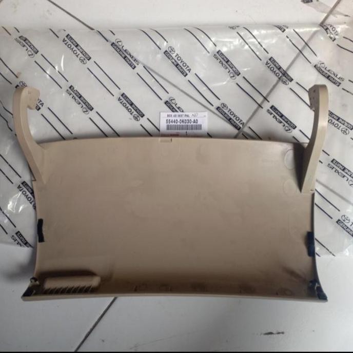ready  tutup laci atas dasboar Innova 2004-2010 krem original