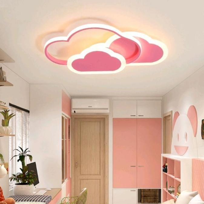 Promo Lampu Gantung Plafon Hias Kamar Tidur Anak Pink