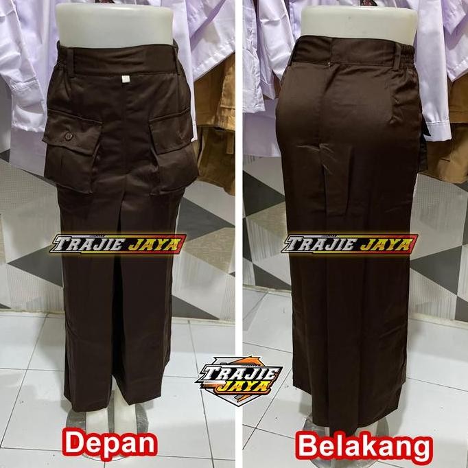 Tersedia Rok Celana Kulot Panjang Pramuka Sekolah SD Anak Perempuan