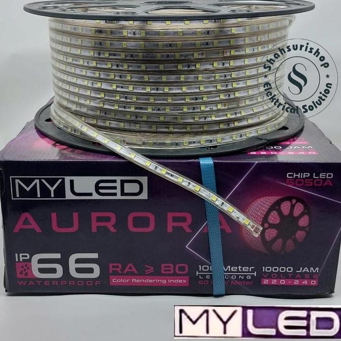 Sale My Led Aurora Myled Strip Ip66 Lampu Led Selang 100M 100 Meter