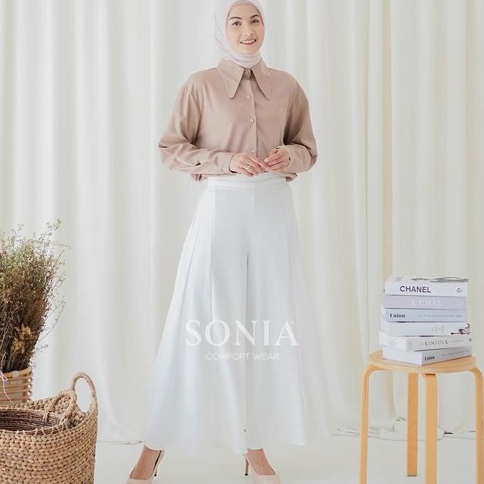 Sonia - Hana Kulot Payung Sonia / Celana Kerja Wanita C1570 Termurah