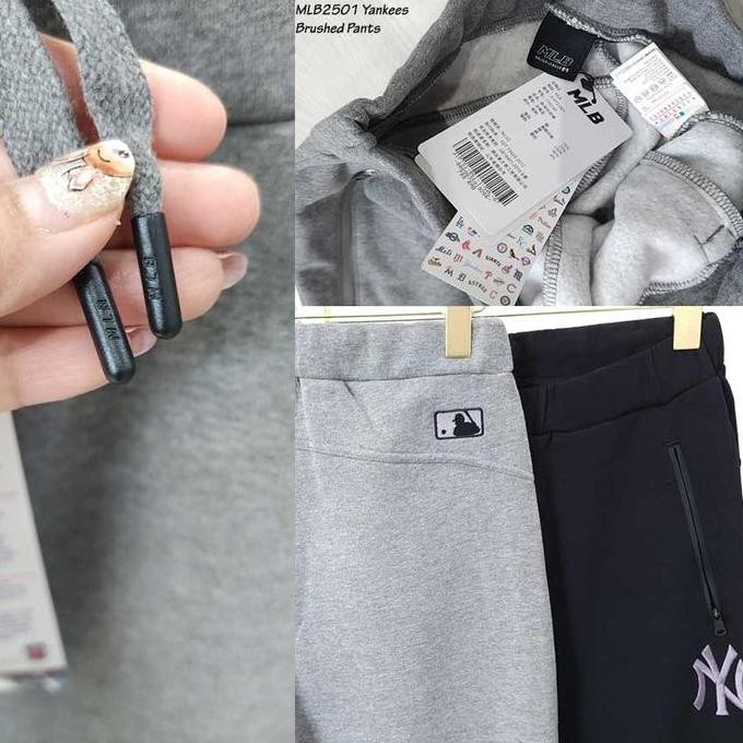 Mlb2501 Yankees Brushed Pants Celana Panjang Branded Terbaru
