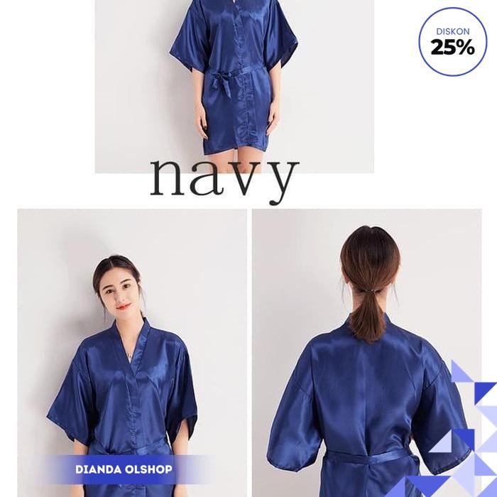 KIMONO BAJU TIDUR WANITA LINGERIE PIYAMA SEXY UKURAN BESAR A308 MODERN
