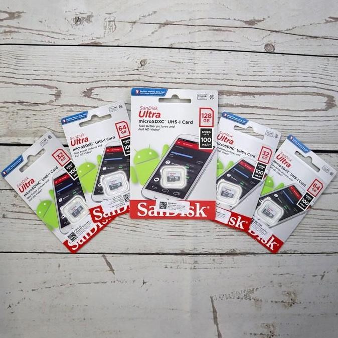 Memori Sandisk Ultra 32Gb Micro New Stok