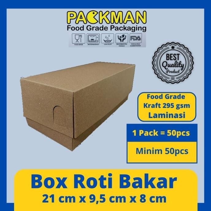 (Expert) DUS ROTI BAKAR BANDUNG LAMINASI / BOX ROTI BAKAR / KOTAK KUE BOMBOLONI