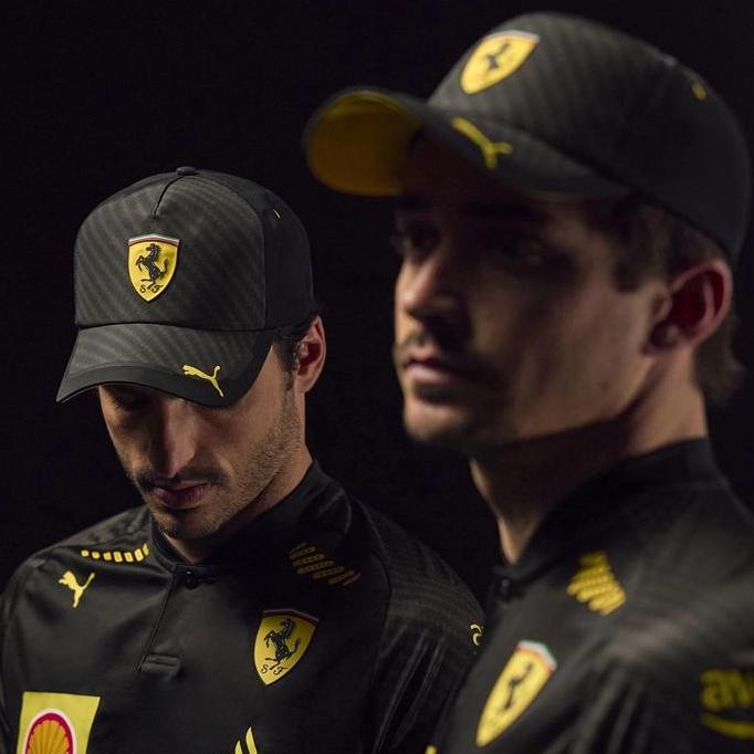 Scuderia Ferrari F1 2024 Italian GP Monza Team Cap LIMITED EDITION. Topi Unisex Pria Wanita Formula 