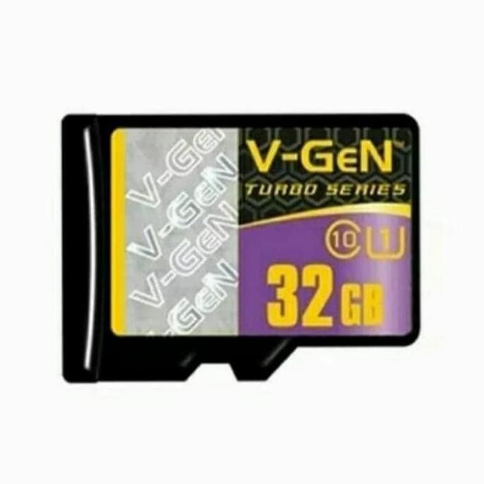 Memory Micro Sd V-Gen 32Gb Turbo Series Microsd V-Gen 32Gb Class10 Ori New Stok