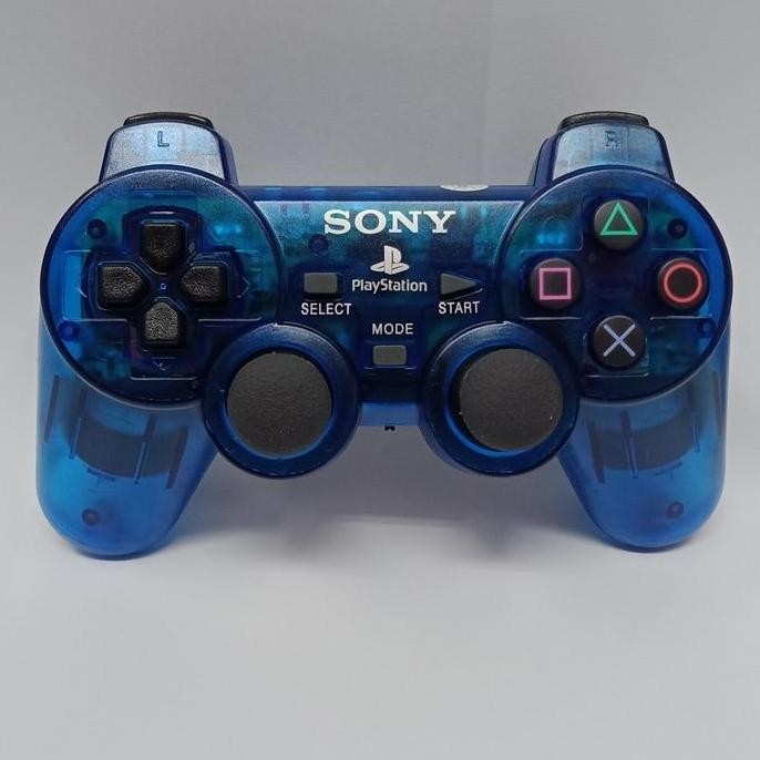 ready STIK STICK PS2 WIRELESS ORI ORIGINAL PABRIK TRANSPARAN