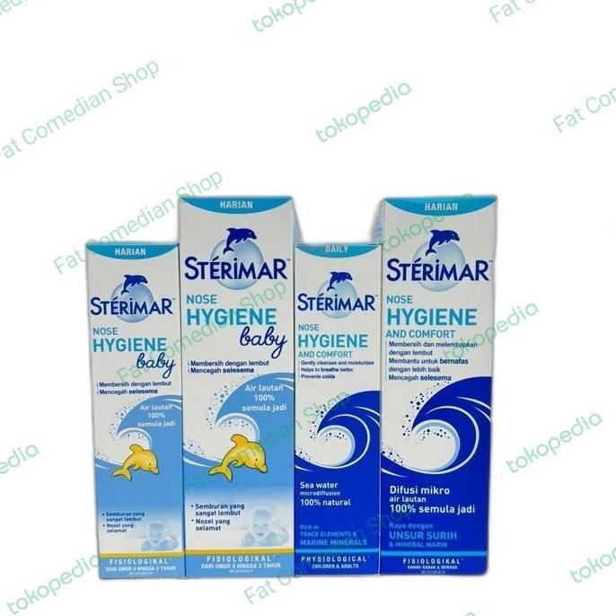 Sterimar Baby Hygiene Nasal spray 50 ml / 100 ml - Sterimar Adult Hygiene Nasal spray 50 ml / 100 ml