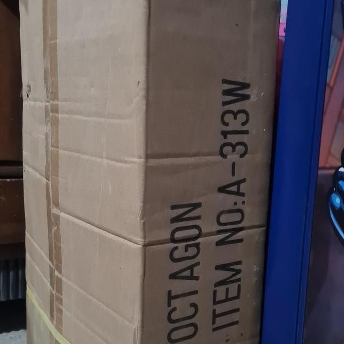 Kandang Besi Kotak Octagon 313 Putih 1 Dus Co