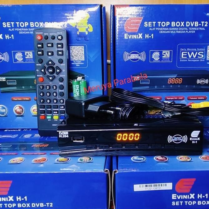 TERBARU - Evinix H1 DVB-T2 8MB