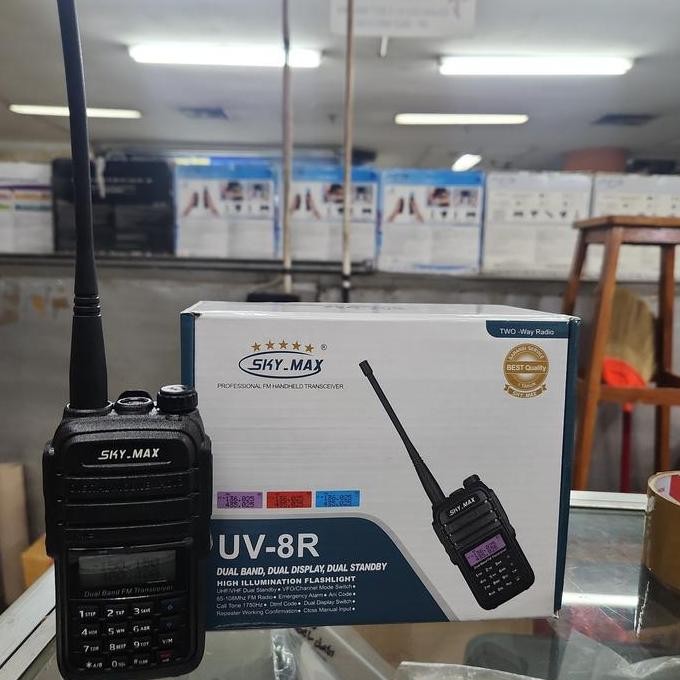 Sale Ht Sky Max Dualband Dual Display Uv-8R Murah Sky Max Uv8R Uv 8R