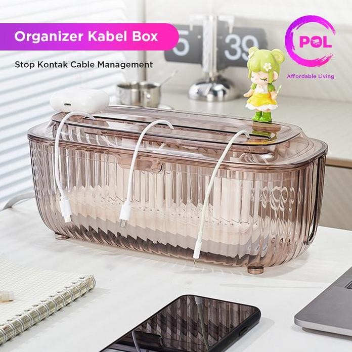 

Terlaris [Pol] Cod Tempat Penyimpanan Kabel | Kotak Kabel Organizer | Box Organizer