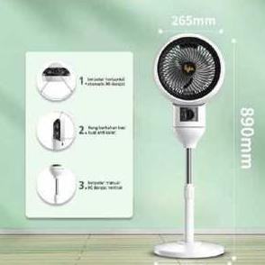 Miyoshi Kipas Angin / Kipas Angin Berdiri 3 Tingkat / Kipas Angin Minimalis /Rotationfan Miyoshi