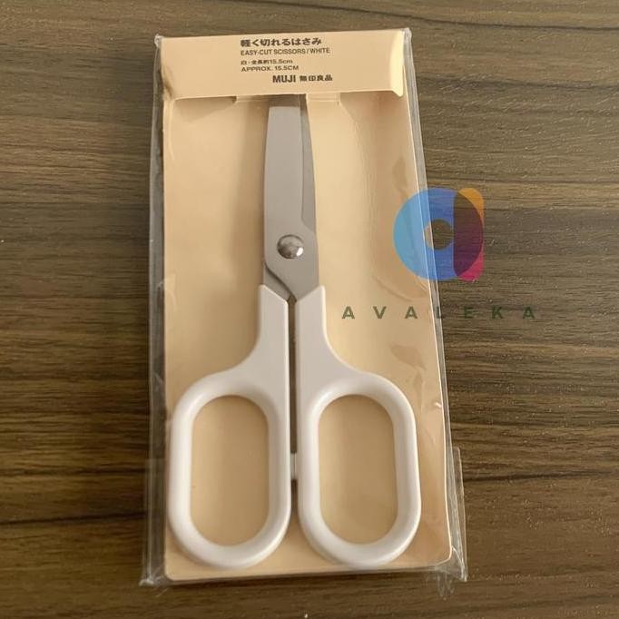

NEW MUJI Easy Cut Scissors Gunting 15.5 cm