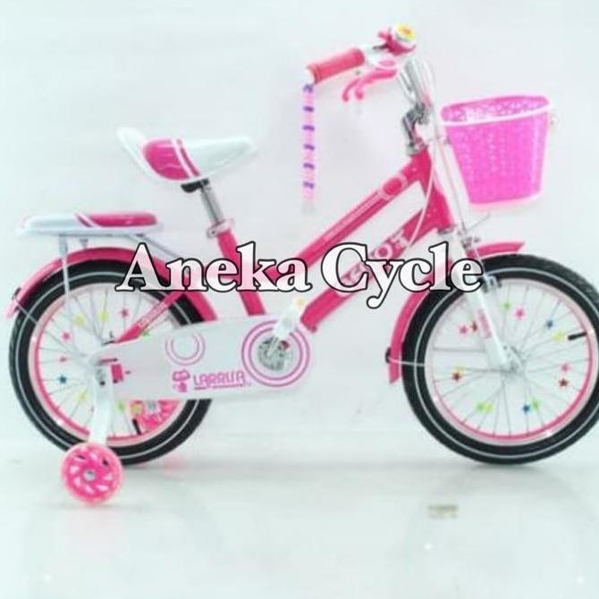 Tersedia Sepeda Anak Roda Empat Perempuan Cewek Genio by United Larrisa 16