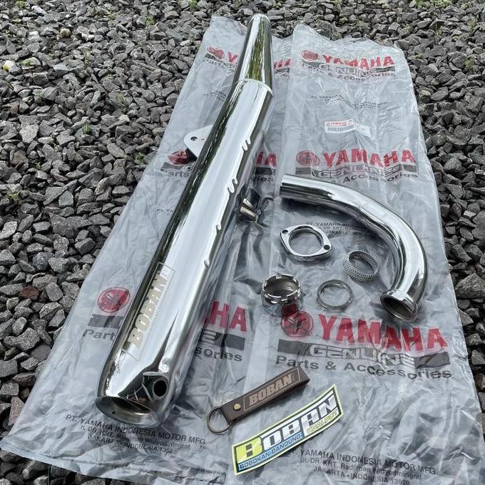 Knalpot Boban Fullset Nuklir, C33, C39 Knalpot Rx king, Rx spesial