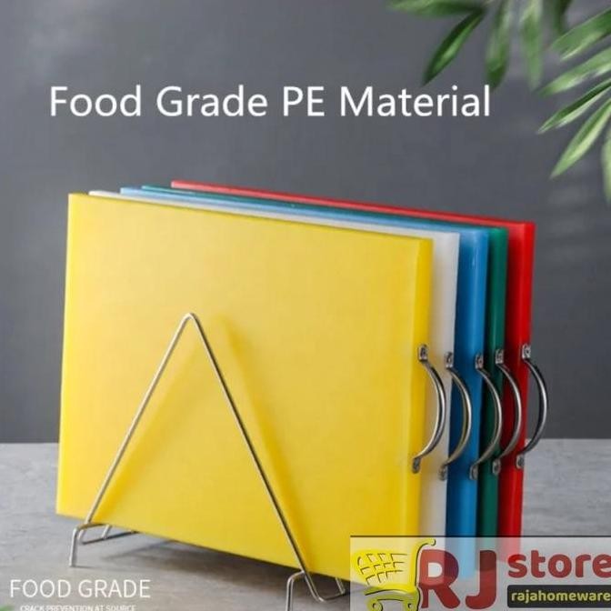 CHOPPING BOARD RESTORAN CUTTING BOARD BESAR DAN TEBAL TALENAN PLASTIK