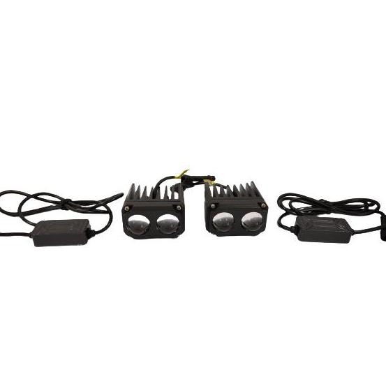 Lampu Projie LED Lampu Tembak Dual Mini Projie U Series Dua Warna