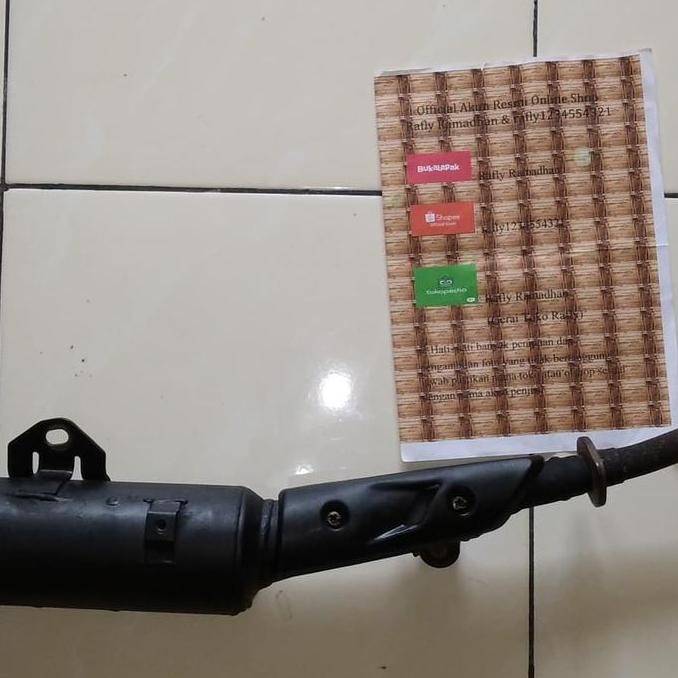 knalpot vega r new ori standar ke jupiter z 110/jupi burhan