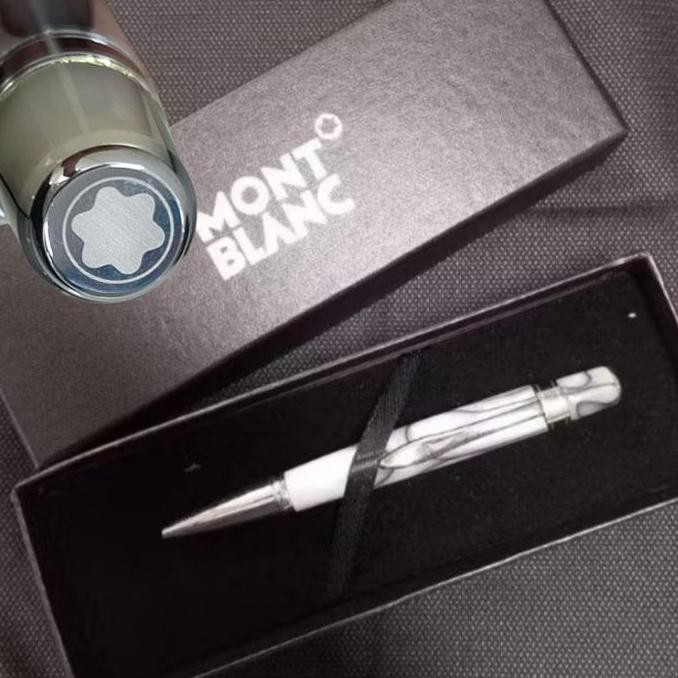 

TERBARU - Pulpen Luxury MBL Mini Pen White Cramic Stationery