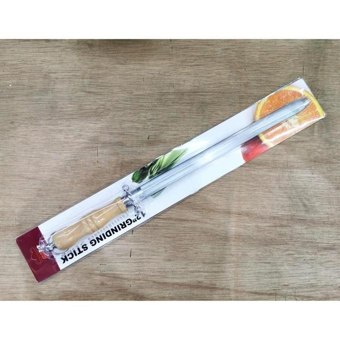 TERMURAH - Stik Asahan Oval Pengasah Sharpening steel 12 inch